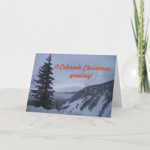 Colorado Christmas card