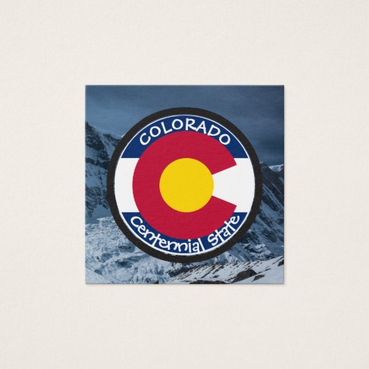 Colorado Circular Flag (Front)