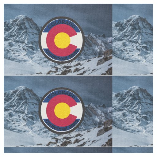 Colorado Circular Flag Fabric