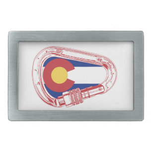 Colorado Climbing Carabiner Belt Buckle