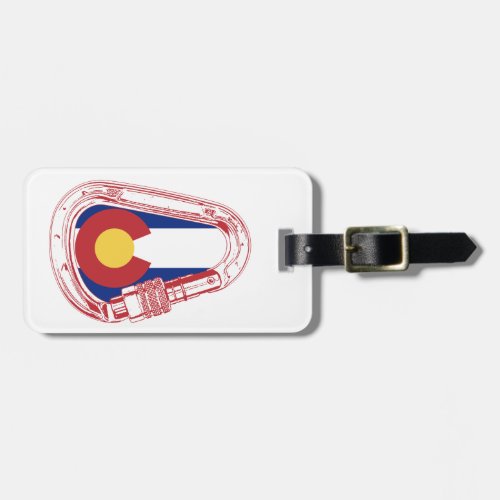 Colorado Climbing Carabiner Luggage Tag