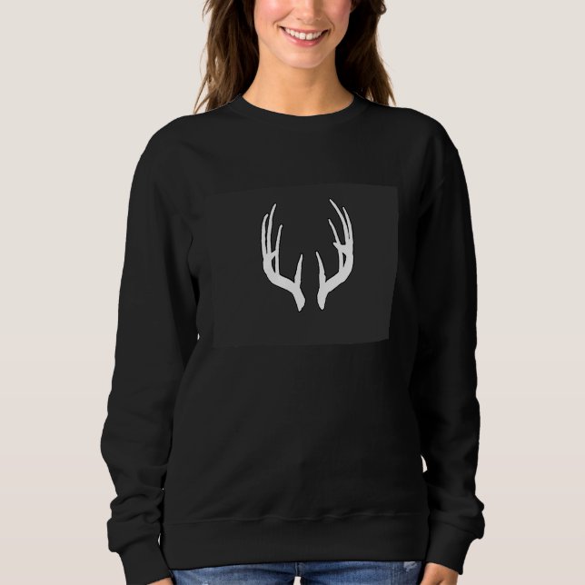 Colorado CO Deer Hunting Shed Antlers Sweatshirt (Front)