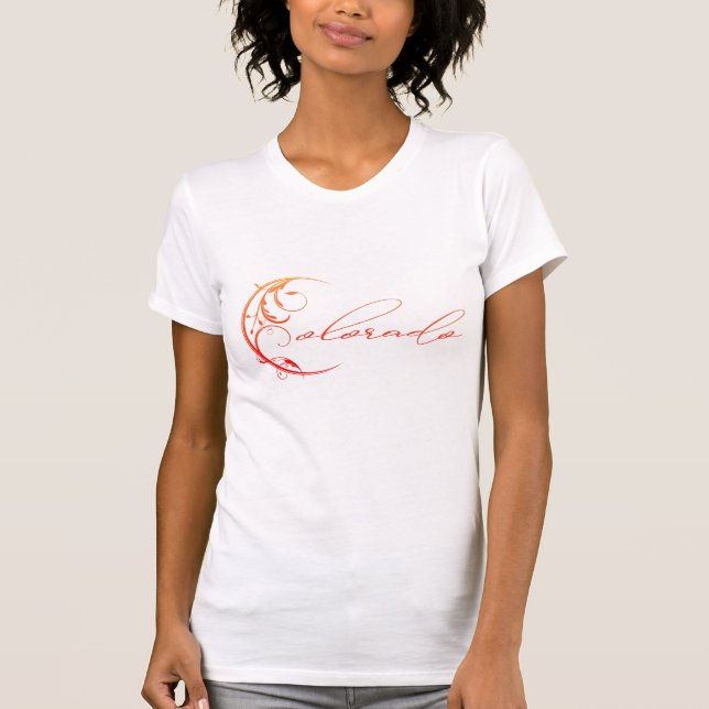Colorado Color Ladies Tee (Front)