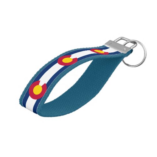 Colorado  Colorado Flag _ fashion States USA Wrist Keychain
