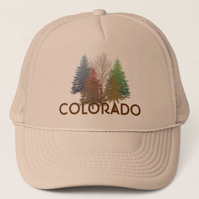 Colorado colorful trees hat (Front)