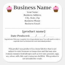 37 Texas Cottage Food Law Label - Labels 2021