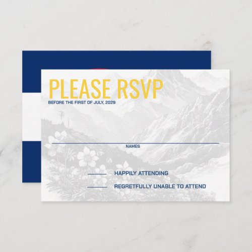 Colorado Couple Response Card