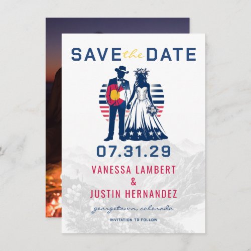 Colorado Couple Save The Date