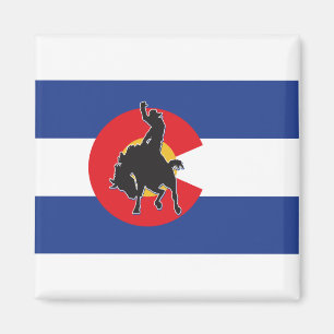 Colorado Cowboy Magnet