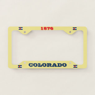 Colorado Custom License Plate Frame