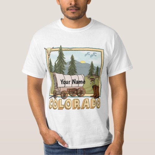 Colorado  custom name T_Shirt