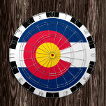 Colorado Dartboard USA & Colorado Flag /game board<br><div class="desc">Dartboard: Colorado & Colorado flag darts,  family fun games - love my country,  summer games,  holiday,  fathers day,  birthday party,  college students / sports fans</div>
