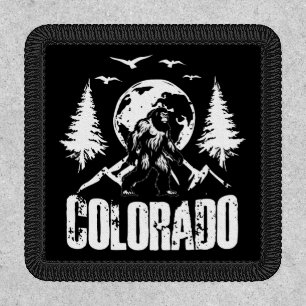 Colorado Day Bigfoot Vintage Hiking Patch