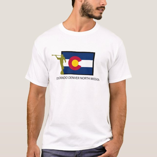 COLORADO DENVER NORTH MISSION LDS CTR T-Shirt (Front)