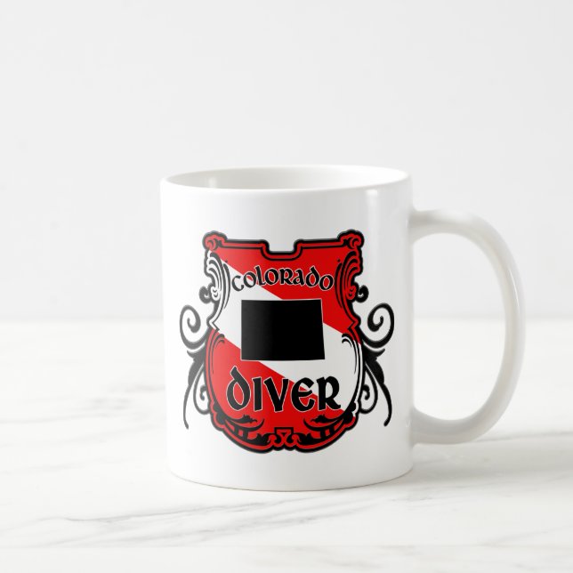 Colorado Diver Coffee Mug (Right)