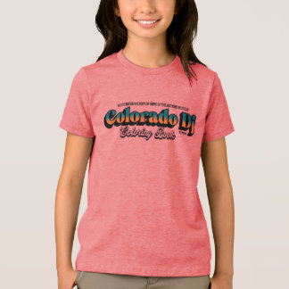 Colorado Dj Coloring Book kids shirt