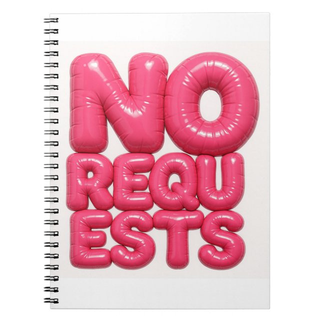 Colorado Dj - No request notebook (Front)