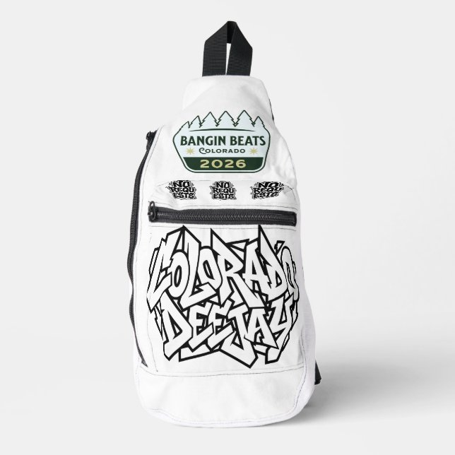 Colorado Djs  sling bag Backpack (Front)
