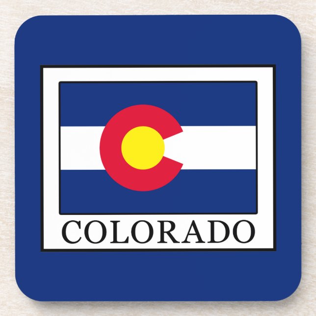 Colorado Drink Coaster (Front)
