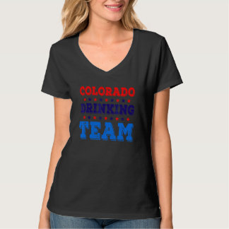 Colorado Drinking Team State Pride   Beer Drinking T-Shirt