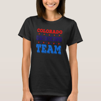 Colorado Drinking Team State Pride   Beer Drinking T-Shirt