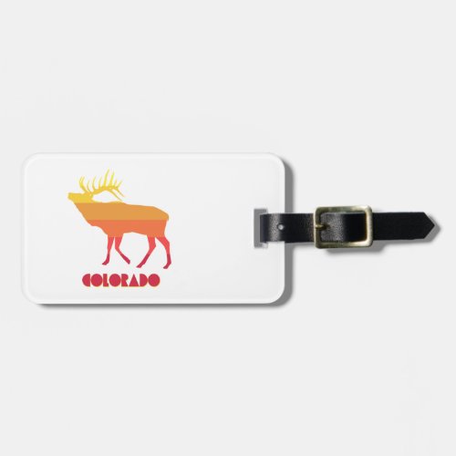 Colorado Elk Luggage Tag