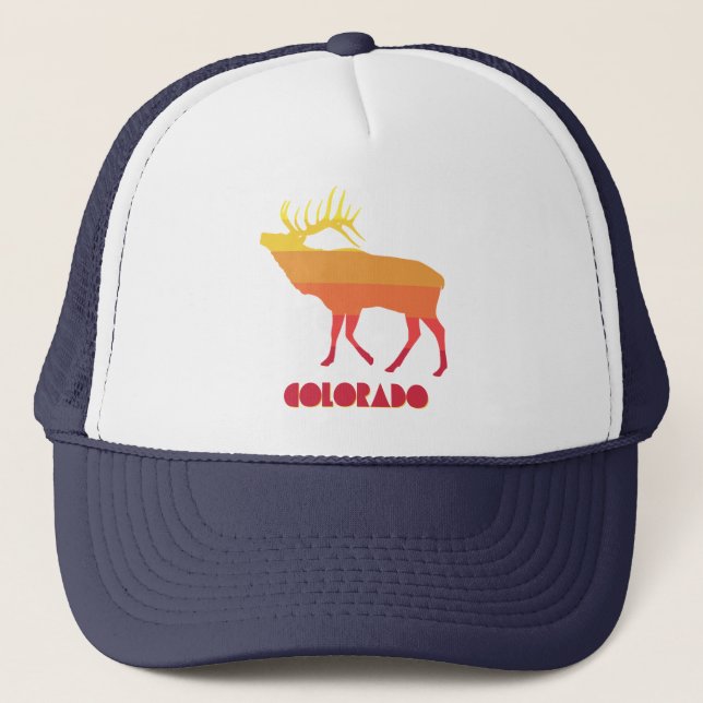 Colorado Elk Trucker Hat (Front)