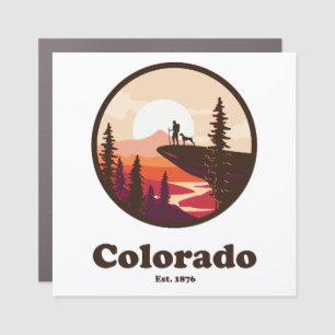 Colorado Est. 1876 Car Magnet