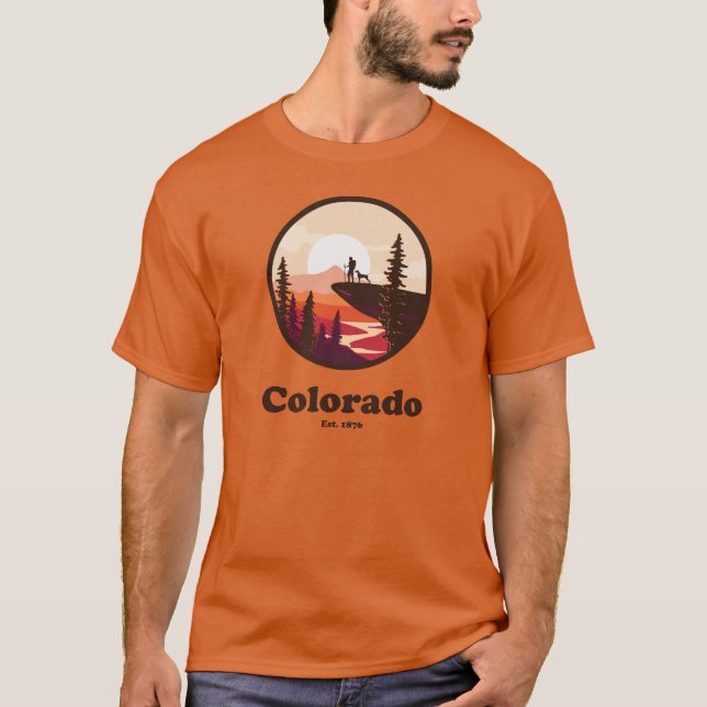 Colorado est. 1876 T-Shirt (Front)