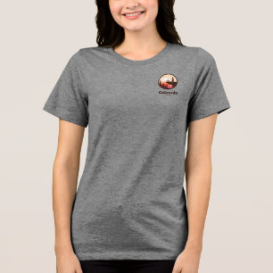 Colorado Est 1876 Two-Sided T-Shirt Tri-Blend Shirt