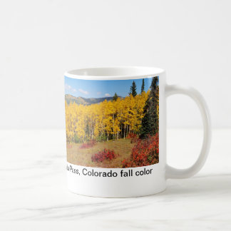 Colorado fall color mug