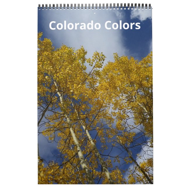 Colorado Fall Colors 18-Month Calendar (Cover)