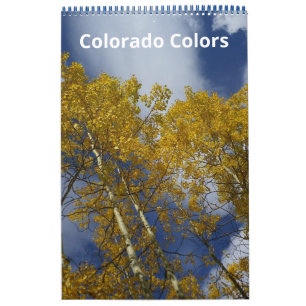Colorado Fall Colors 18-Month Calendar