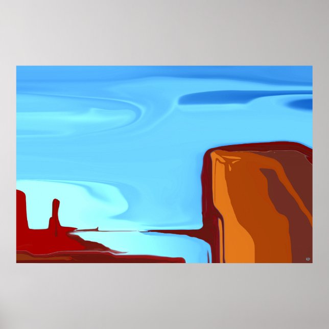 Colorado Falls Poster (Front)