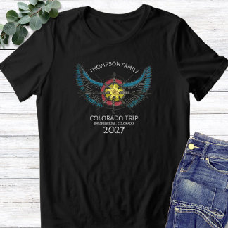 Colorado Family Trip 2027 Matching Group Tri-Blend Shirt
