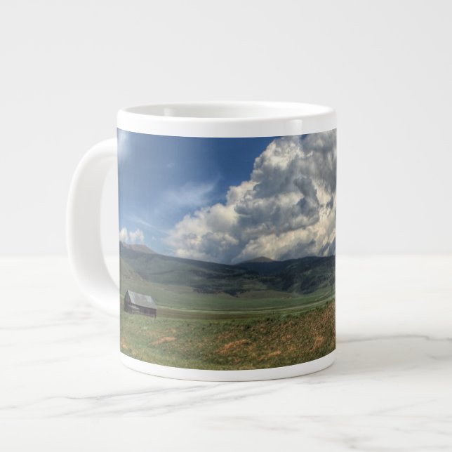 Colorado Farm Large Coffee Mug (Front Left)