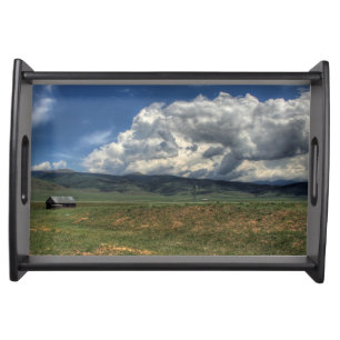 Colorado Farm Serving Tray