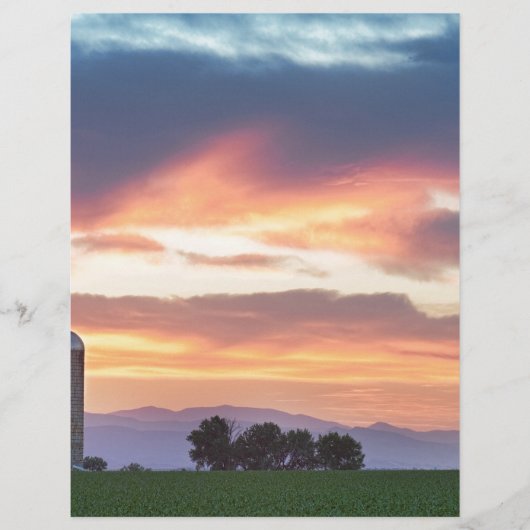 Colorado Farmers Sunset (Front)