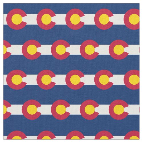 Colorado Flag  America State FabricUSA fashion Fabric