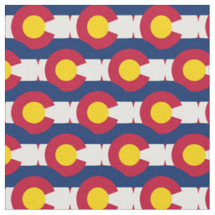 Colorado Flag & America State Fabric/USA fashion Fabric