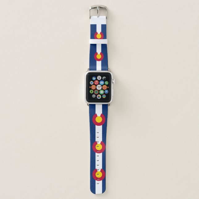 COLORADO FLAG APPLE WATCH BAND (Front)