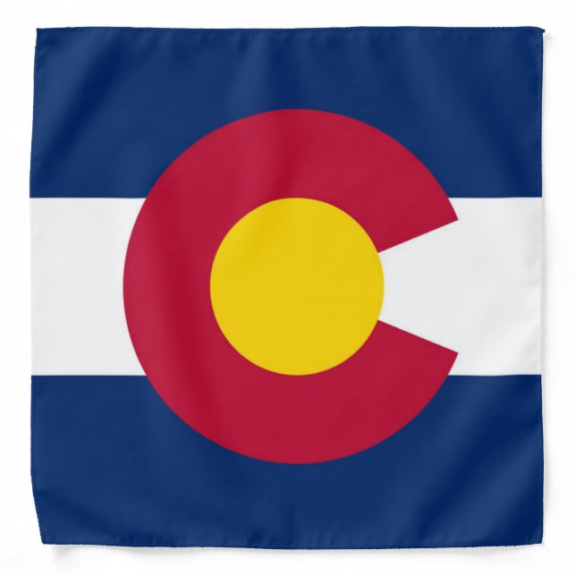 Colorado Flag Bandana (Front)