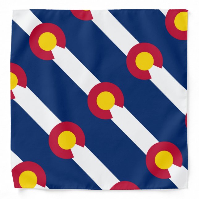Colorado Flag Bandana (Front)