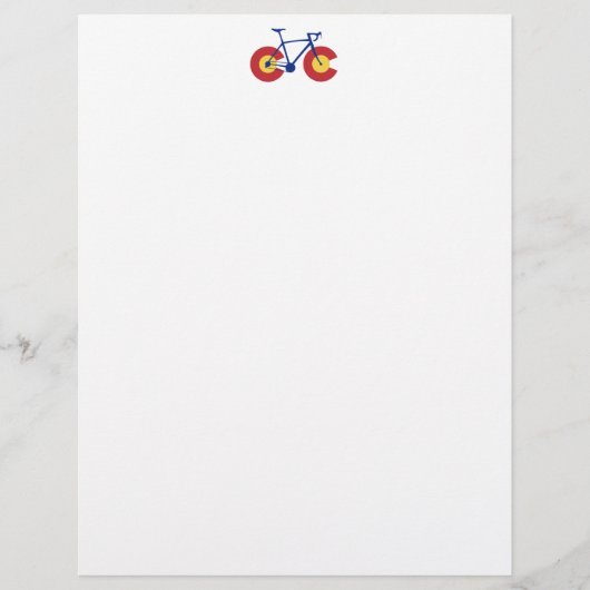 Colorado Flag Bicycle (Front)