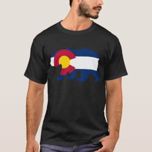 Colorado Flag California Bear T-Shirt
