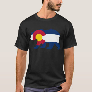 Colorado Flag California Bear T-Shirt