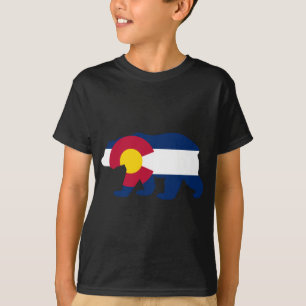 Colorado Flag California Bear T-Shirt