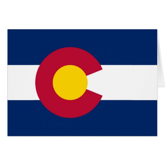 Colorado flag cards (Front Horizontal)