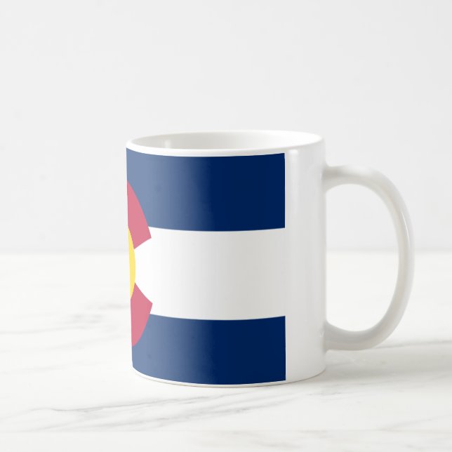 Colorado Flag Coffee Mug (Right)