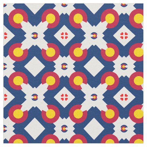 Colorado Flag & Colorado Trendy Fabric /fashion